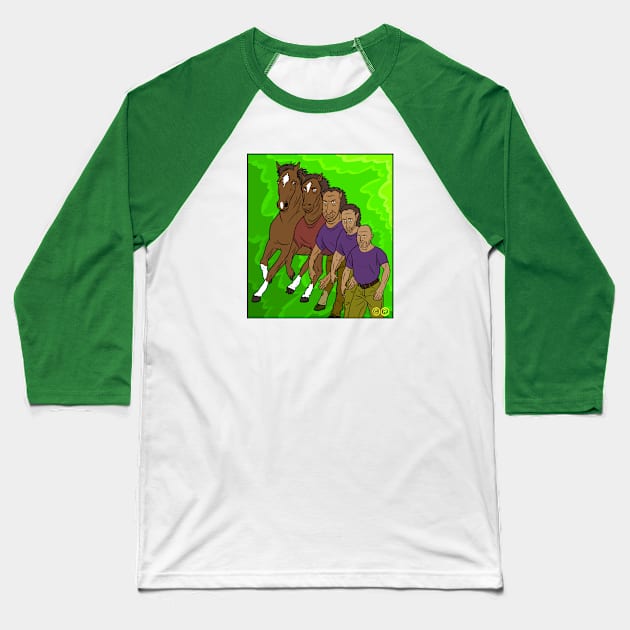 Joe-A-Morphs Baseball T-Shirt by ©®